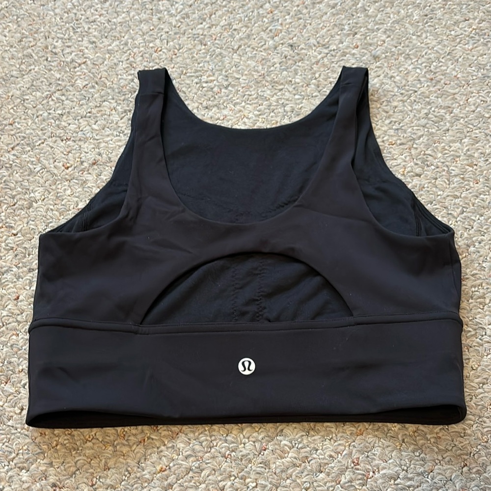 Black lululemon bra